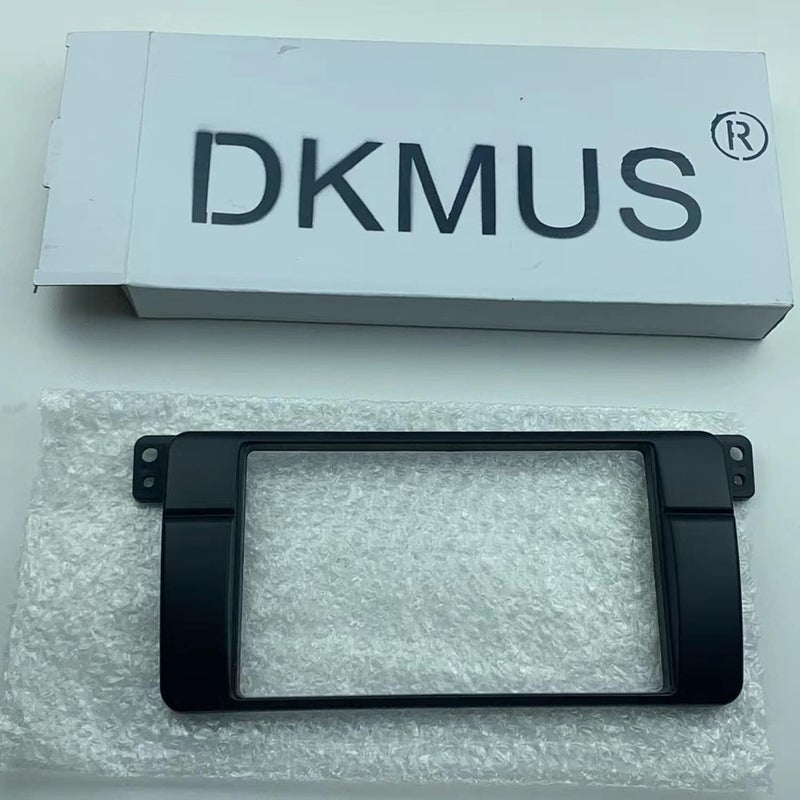 DKMUS 179x105mm Opening Dash Installation Trim Kit for BMW 3 Series M3 E46 Double Din Radio Stereo DVD Facia - Image 4
