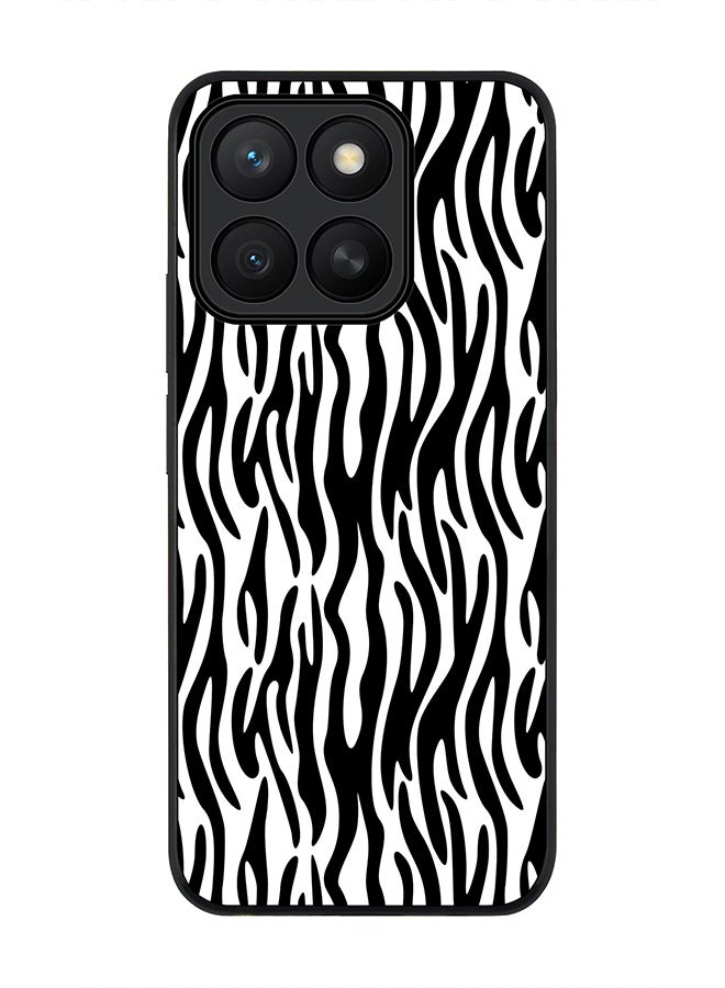 Stylizedd For Honor X8c Case,Slim fit Camera Protection, Shockproof Thin Phone cover  - Zebra Stripes
