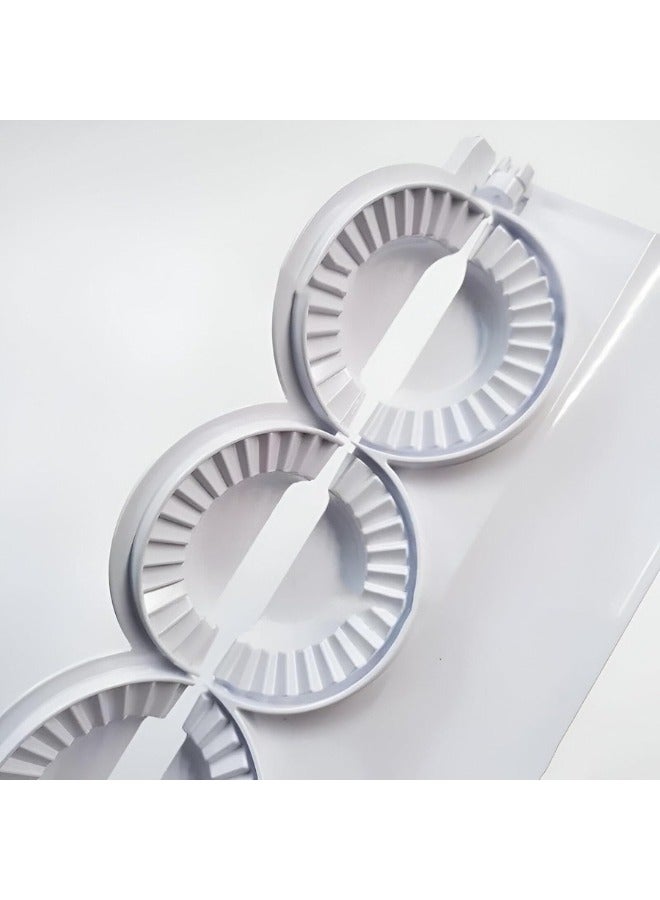 ماكينة صنع السمبوسك والقطايف 4 في 1 – تصنع 4 قطع في وقت واحد لتوفير الوقت والجهد – سهلة الاستخدام والتنظيف لتحضير السمبوسك، القطايف، المعجنات والحلويات في المنزل والحفلات - Image 4