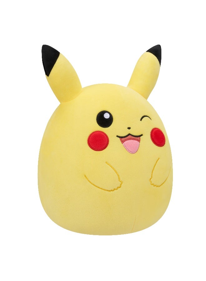 Pokemon سكووشمالوز بيكاتشو 14 بوصة | لعبة محشوة | لعبة ناعمة | هدية مثالية للأطفال والبالغين - Image 2