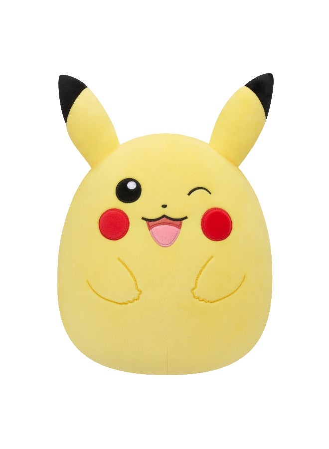 Pokemon سكووشمالوز بيكاتشو 14 بوصة | لعبة محشوة | لعبة ناعمة | هدية مثالية للأطفال والبالغين - Image 1