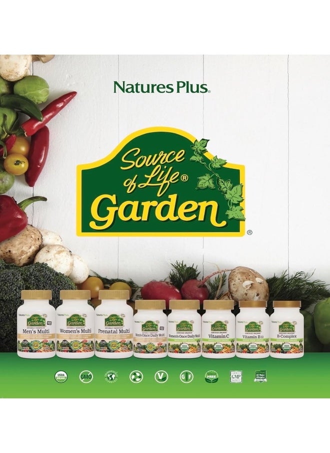 Nature's Plus - Natures Plus Source Of Life Garden Calcium With Algaecal 120 Vegetarian - Image 1