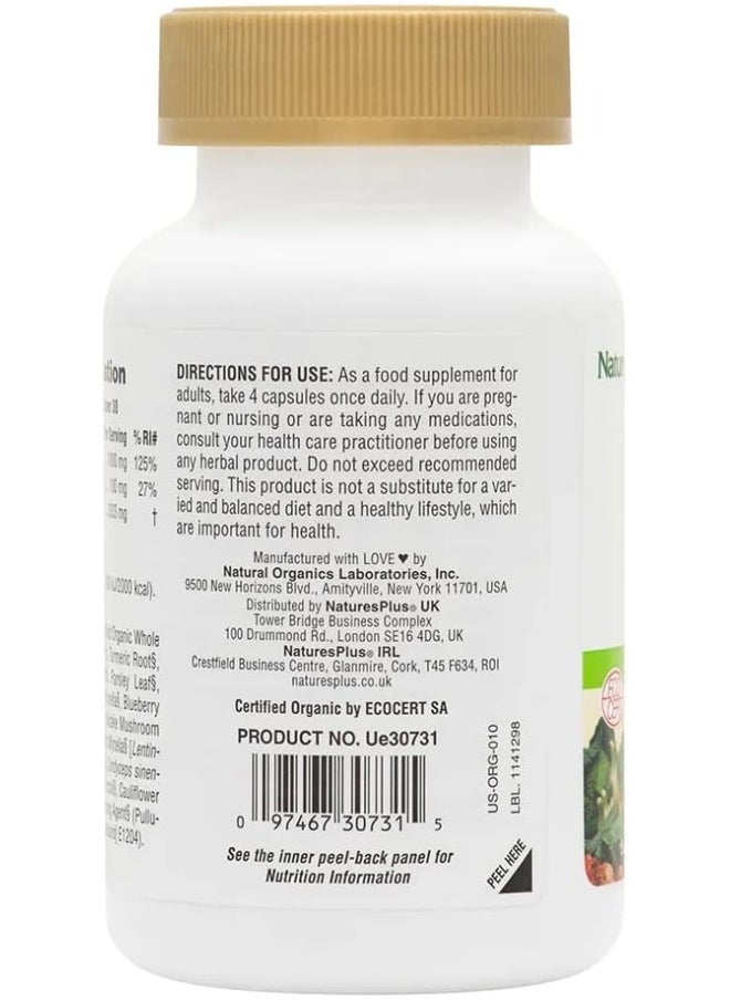 Nature's Plus Natures Plus Source Of Life Garden Calcium With Algaecal 120 Vegetarian  - Image 2