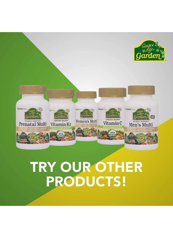 Nature's Plus - Natures Plus Source Of Life Garden Calcium With Algaecal 120 Vegetarian - Image 1