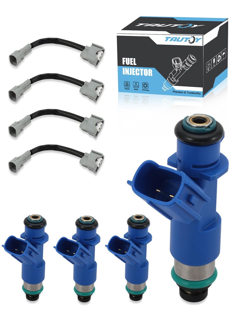 TAUTOY 4PC FJ983 fuel injectors Harness For Acura RDX 23L 0712RSX 20L 0206TSX 24L 0408 Integra 18L 9701 For Honda Civic 16L 9600 17L 0105Civic Si 20L 0611 - Image 2