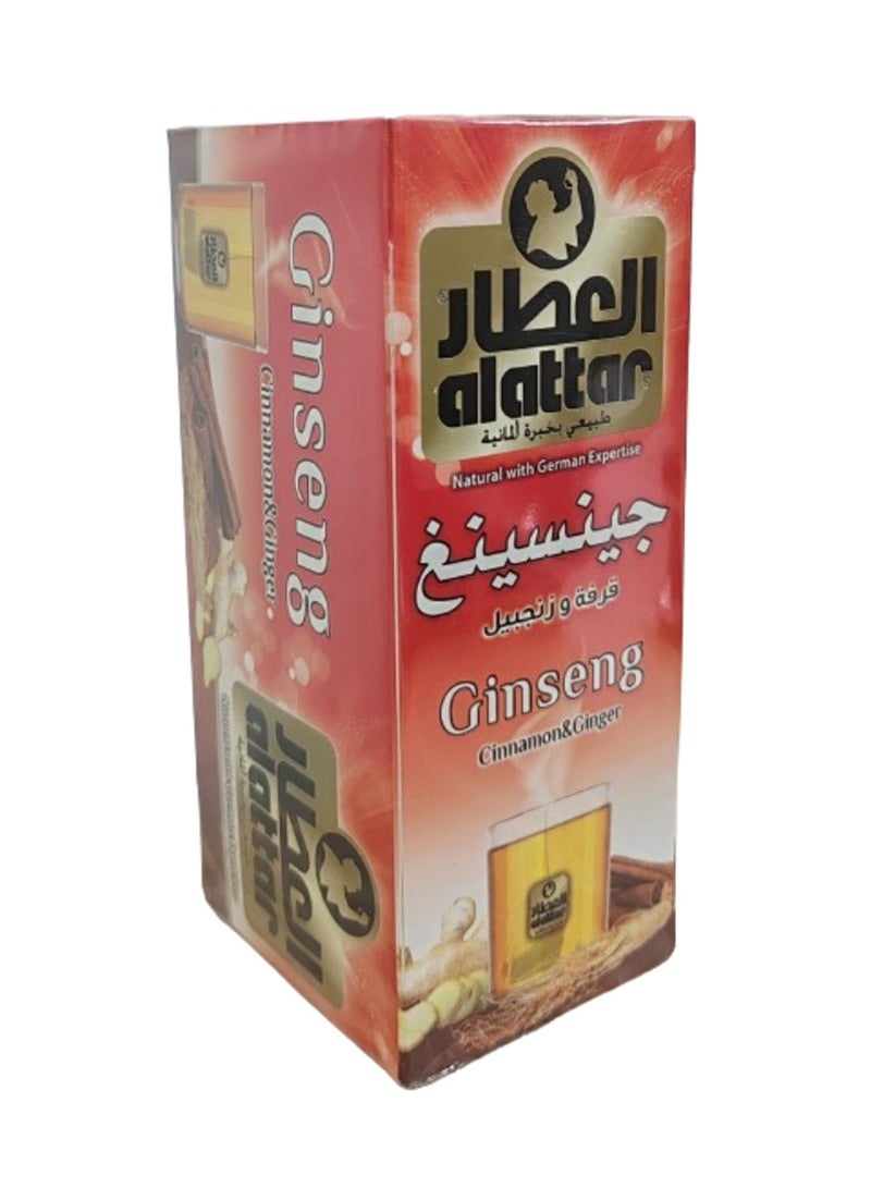 Ginseng Cinnamon & Ginger 20 Tea Bags
