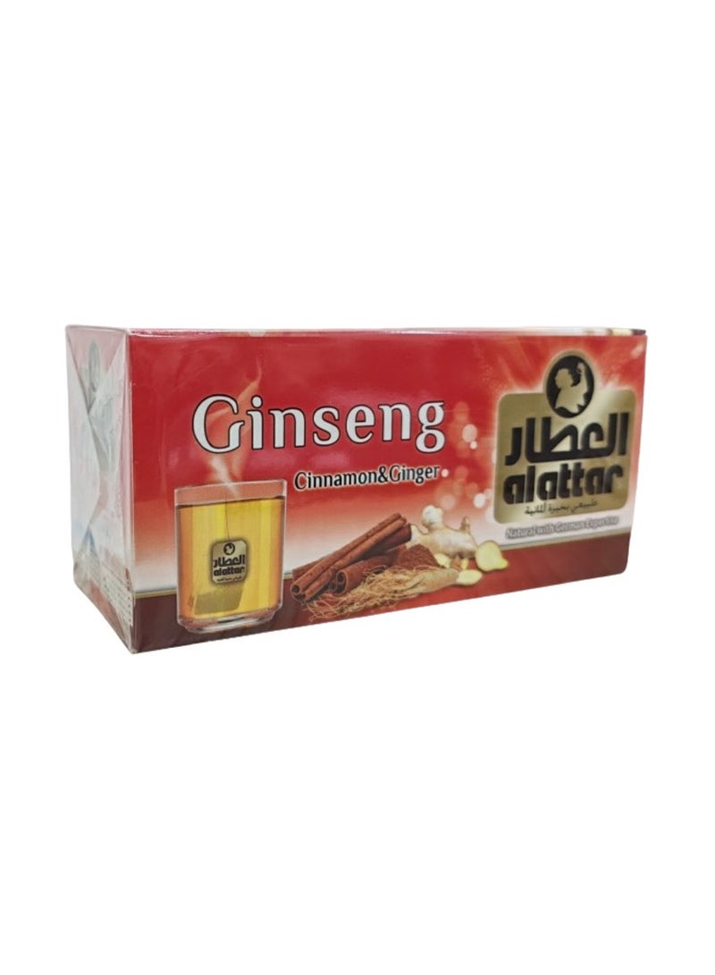 Ginseng Cinnamon & Ginger 20 Tea Bags