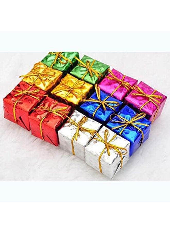 12 Pieces Christmas Tree Hanger Decoration Gift Box 