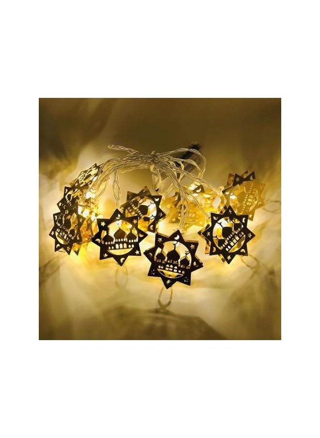 The Bros LED Eid Hanging Lights - LED Decorative Lighting for Ramadan & Eid Festivals - Perfect for Home, Living Room & Garden  - Image 5