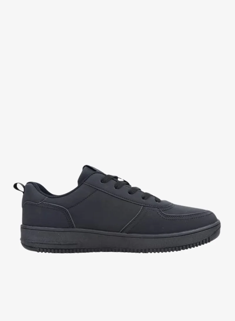 Men's Logo Embossed Sneakers with Lace-Up Closure - BOSTON III