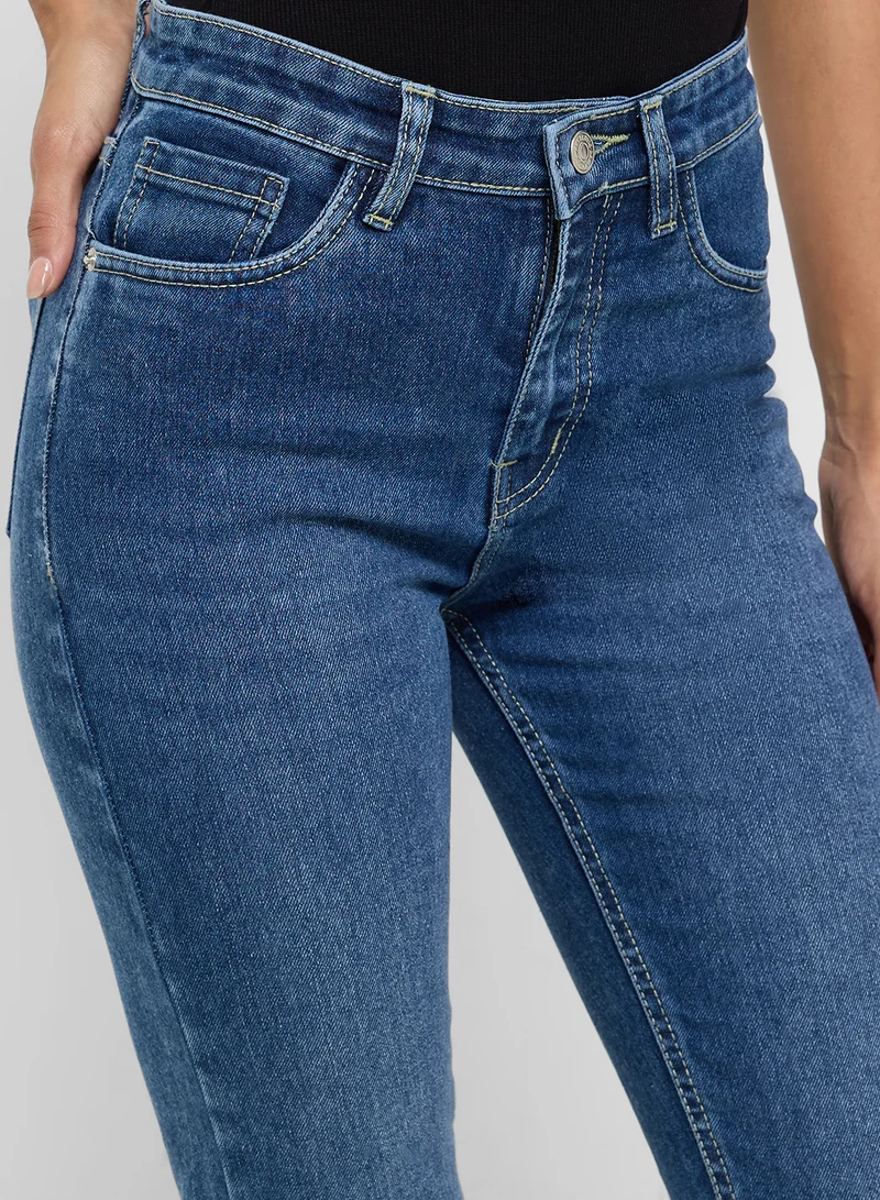 Ginger Mid Rise Skinny Jeans