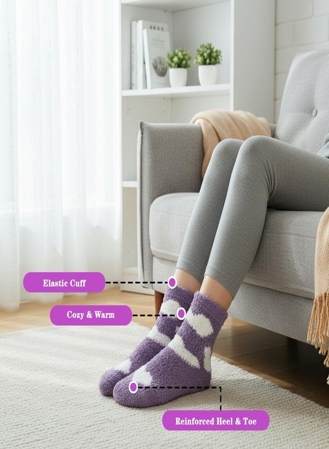 ADLABLD 3 Pairs Aloe Socks Moisturizing Spa Socks, Women Spa Pedicure Foot Care Sock, Winter Warm Home Sleeping Sock for Women Men Repairing Softening Dry Cracked - Image 2