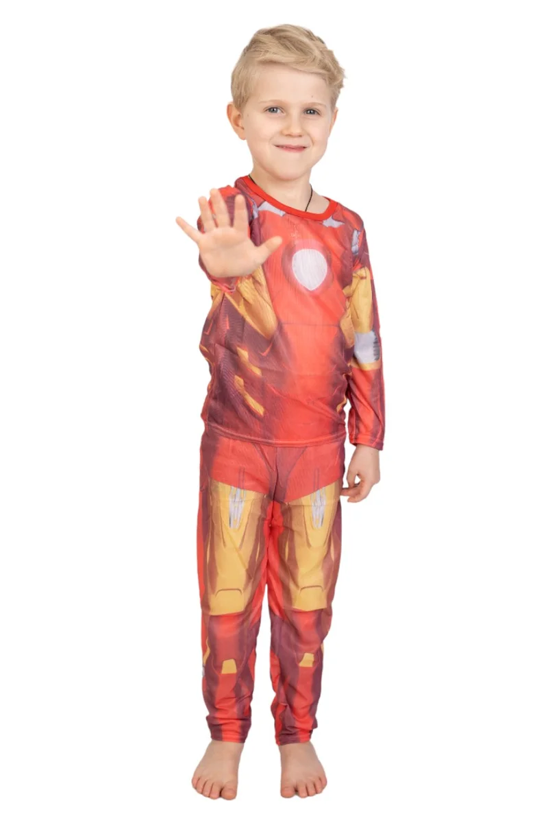 دىدانيالا Rubies Marvel Avengers Iron Man Superhero Bodysuit for Kids