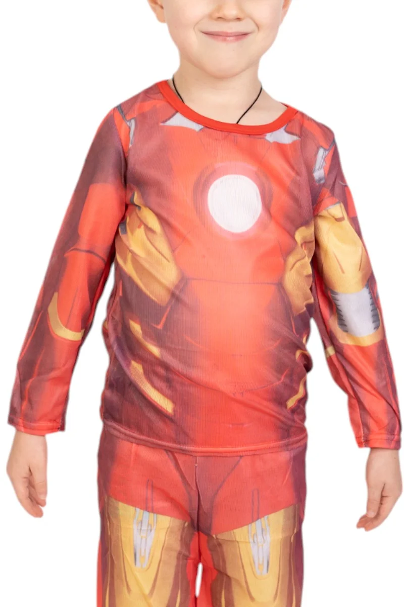 دىدانيالا Rubies Marvel Avengers Iron Man Superhero Bodysuit for Kids