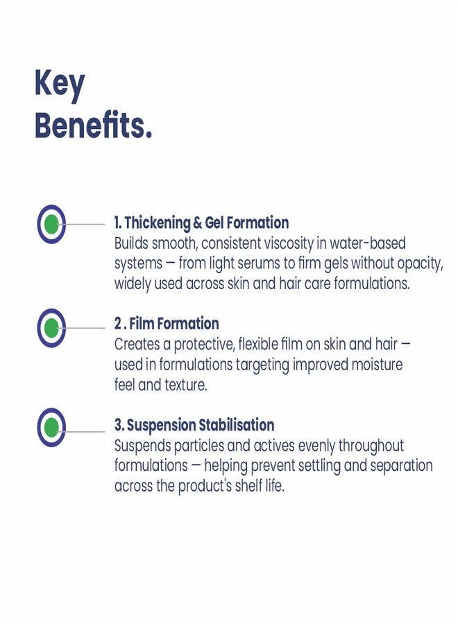MYOC Hydroxypropyl Methylcellulose (100 g / 3.52 oz - Cosmetic Grade Thickening & Film-Forming Agent for Gels Creams Lotions & DIY Formulations - Image 5