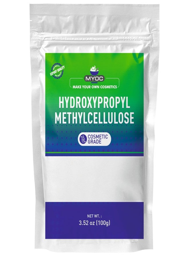MYOC Hydroxypropyl Methylcellulose (100 g / 3.52 oz - Cosmetic Grade Thickening & Film-Forming Agent for Gels Creams Lotions & DIY Formulations - Image 1