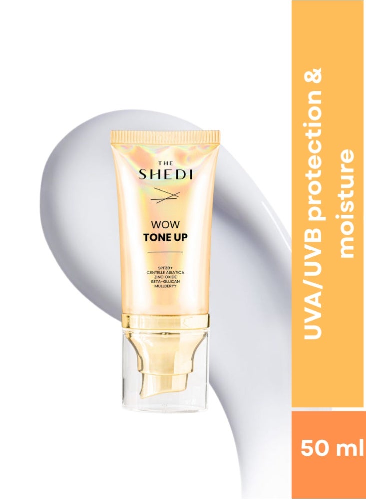 غسول جل مرطب من ذا شيدي واقي الشمس المرطب من ذا شيدي SPF 30 – كريم تفتيح وتوحيد لون البشرة وقاعدة مكياج – 50 مل (صنع في تركيا) - Image 1