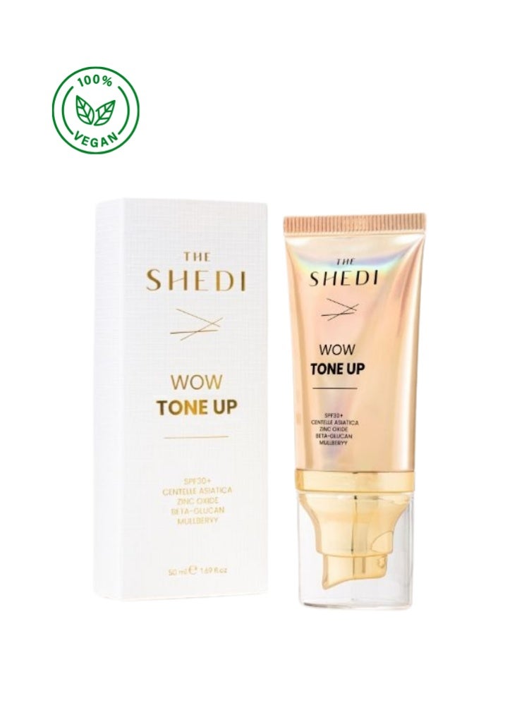 غسول جل مرطب من ذا شيدي واقي الشمس المرطب من ذا شيدي SPF 30 – كريم تفتيح وتوحيد لون البشرة وقاعدة مكياج – 50 مل (صنع في تركيا) - Image 2