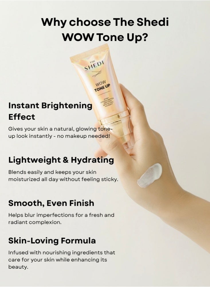 غسول جل مرطب من ذا شيدي واقي الشمس المرطب من ذا شيدي SPF 30 – كريم تفتيح وتوحيد لون البشرة وقاعدة مكياج – 50 مل (صنع في تركيا) - Image 3