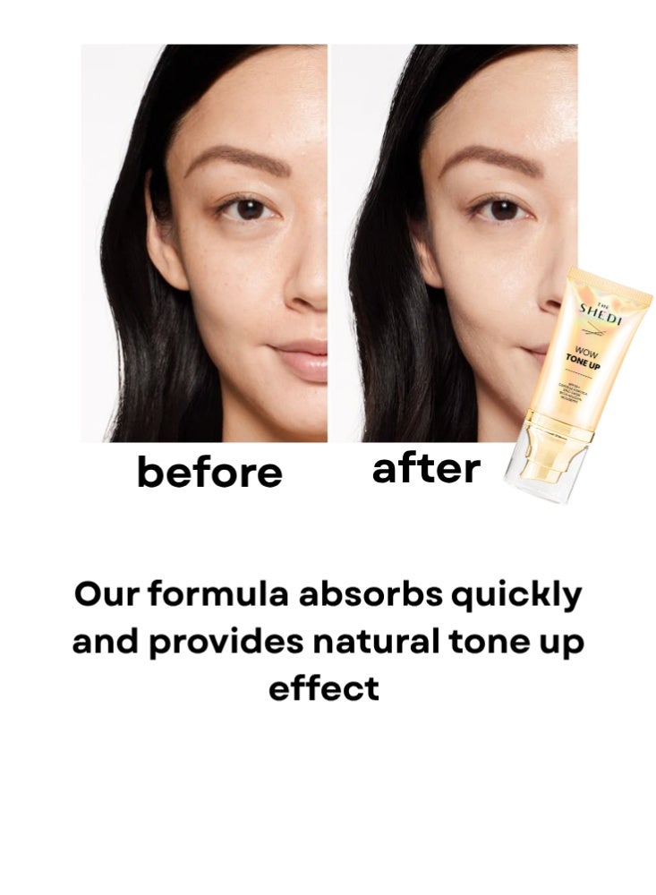 غسول جل مرطب من ذا شيدي واقي الشمس المرطب من ذا شيدي SPF 30 – كريم تفتيح وتوحيد لون البشرة وقاعدة مكياج – 50 مل (صنع في تركيا) - Image 4