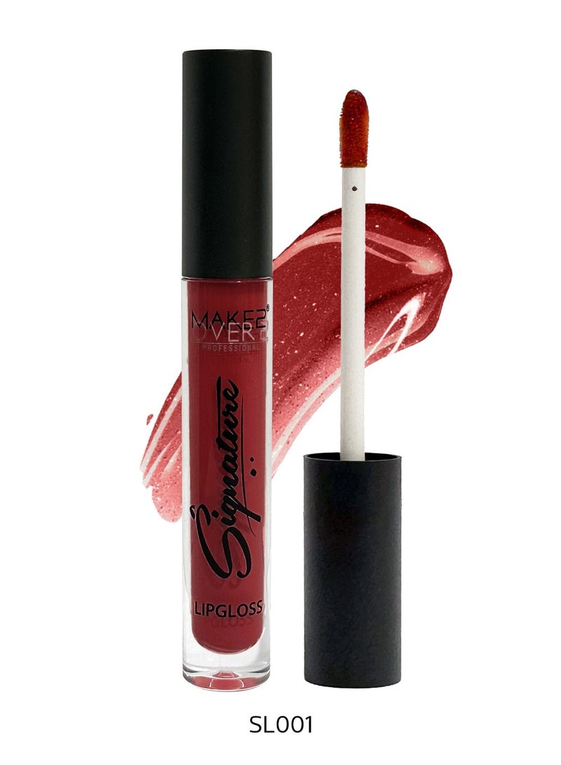 ميك اوفر22 قلوس ملمع ومكبر شفاه سجنتشر من ميك اوفر22 -SL001 - Image 1