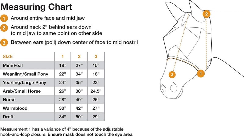 Cashel Quiet Ride Long Nose Horse Fly Mask QRHL Black - Image 2