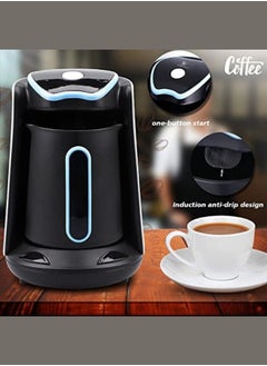 Generic Automatic Turkish coffee maker with high capacity 600 watts, automatic shut-off, allows you to prepare up to 5 cups.  - Image 3