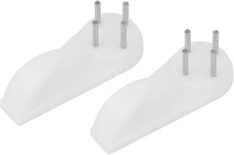 White Wall Mount Picture Frame Hanging Hook Hanger Non Trace 200 PCS - Image 3