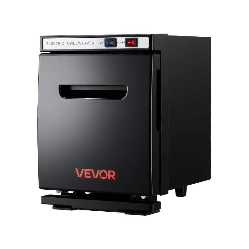 VEVOR Hot Towel Warmer 5L Small Towel Warmer Cabinet with Clip Stainless Steel Rack Holds up 812 Towels Portable AllRound Heating Cabinet for Spa Barber Manicures Massage Salon Black - Image 2