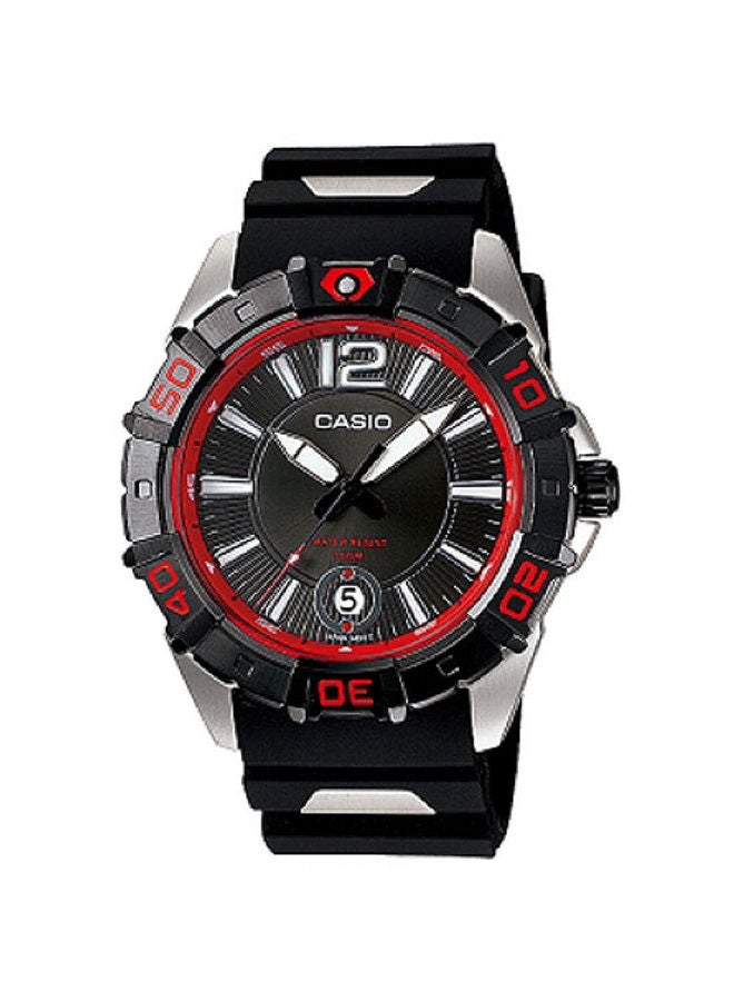 CASIO Resin Analog Wrist Watch MTD-1070-1A2 - Image 1
