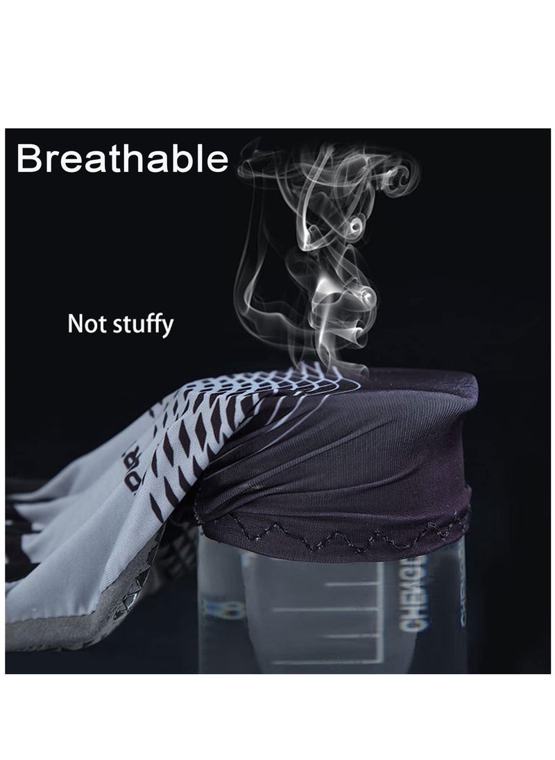 SYOSI - Cycling Gloves Breathable Anti Slip Shock Absorbing Mountain Bike Gloves Adult Bicycle Half Finger Gloves Gym Motorcycle Lightweight Mountain Bike Gloves suit for Outdoor Sporting Activities (L) - Image 1