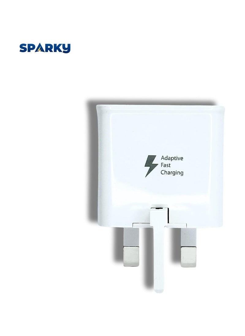 Sparky USB-C Single Port Charger - 18W Super Fast Charger | Safer Charging, Heat Resistant & Durable Material | Faster & More Efficient Charging