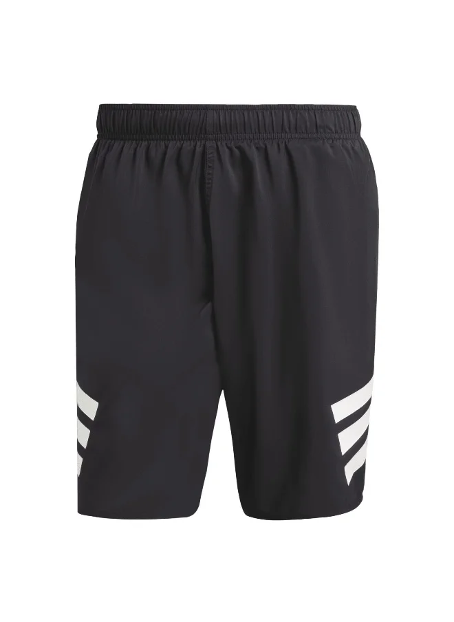 Adidas adidas 3 stripes 8 inch men swim shorts