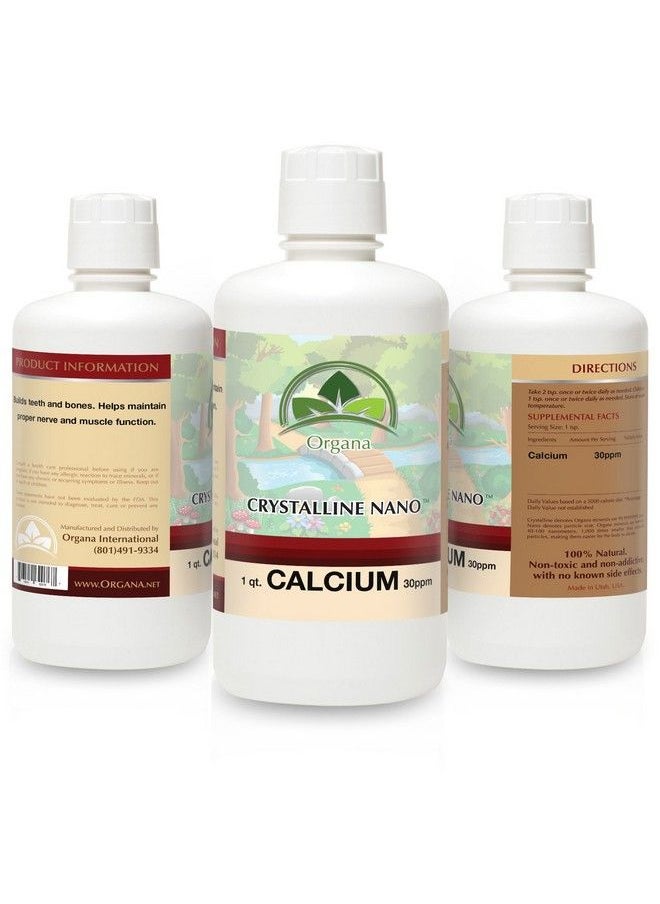NutriNoche - Organa Pure Crystalline Liquid Calcium Supplement 30 Ppm Colloidal Minerals - Image 1