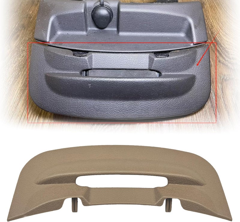 WEZEMLIGHT Car Cup Holder Drawer Cover Fit for 2005-2011 Ford Crown Victoria Mercury Grand Marquess Lincoln Town OEM Perfect Fit (Beige) - Image 1