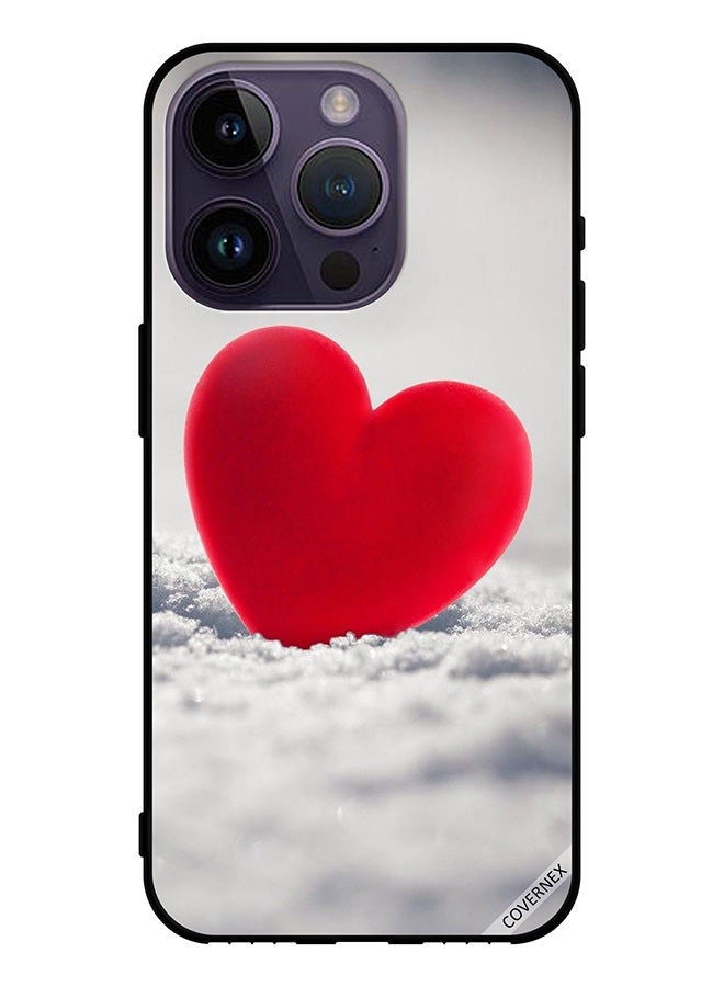 Covernex Protective Case Cover For Apple iPhone 14 ProLovely Red Heart - Image 1