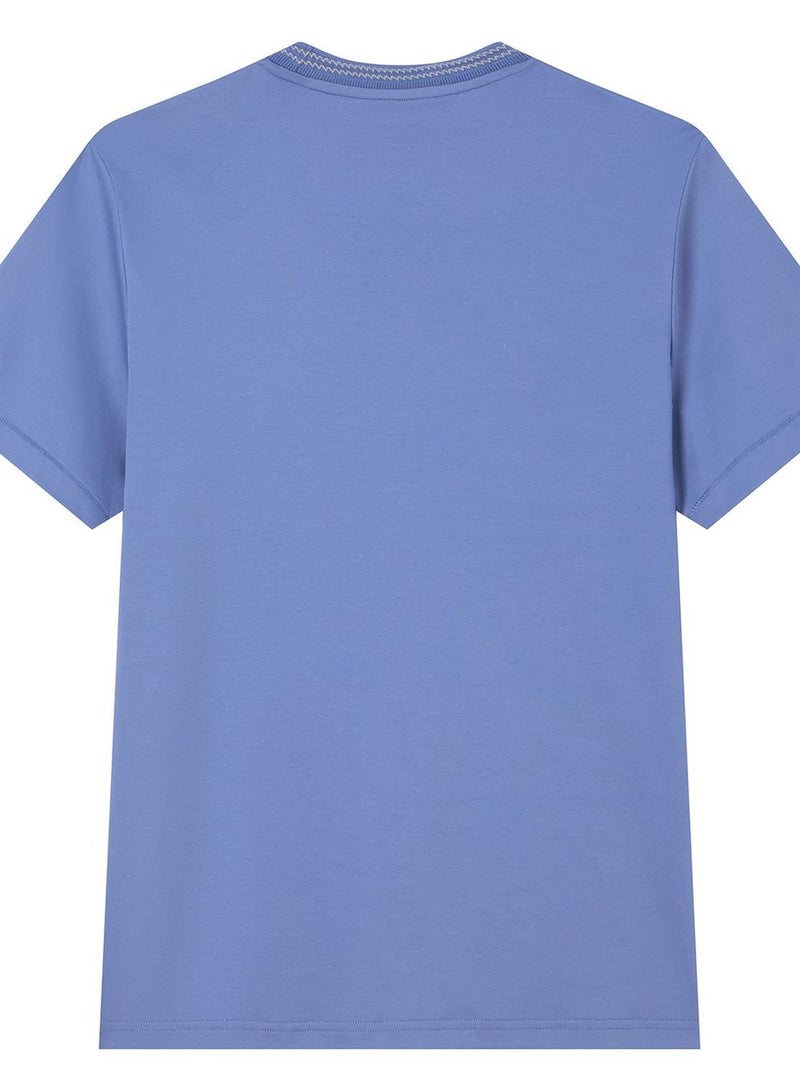 GIORDANO Men's Slim Fit Liquid Touch Cotton Tee - Image 4