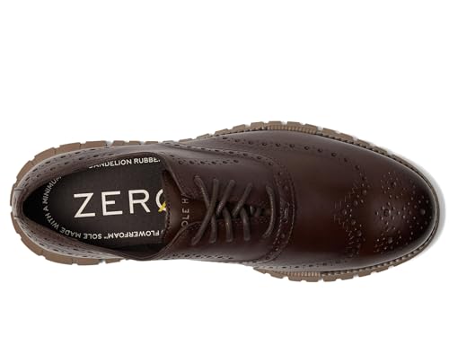Cole Haan Men's Zerogrand Remastered Wingtip Oxfords, Dark Chocolate/Irish Coffee, 9.5-M US - Image 2
