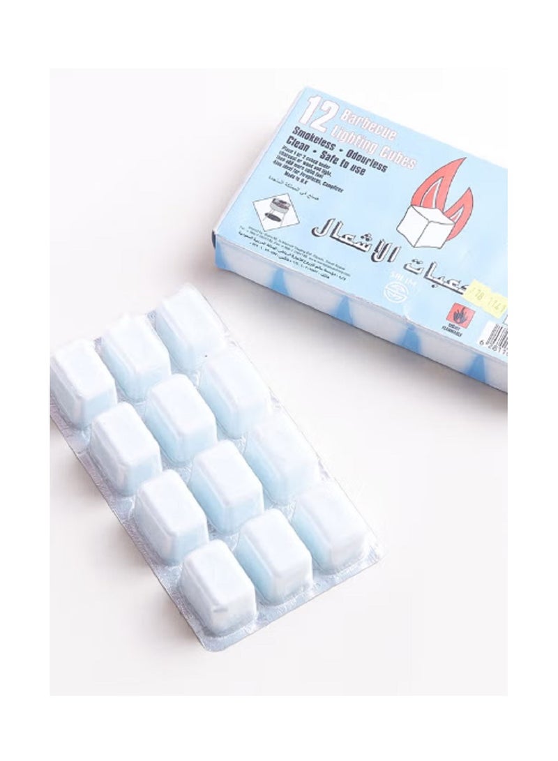 12 Pieces Grill Ignition Blocks Blue Color - Image 2