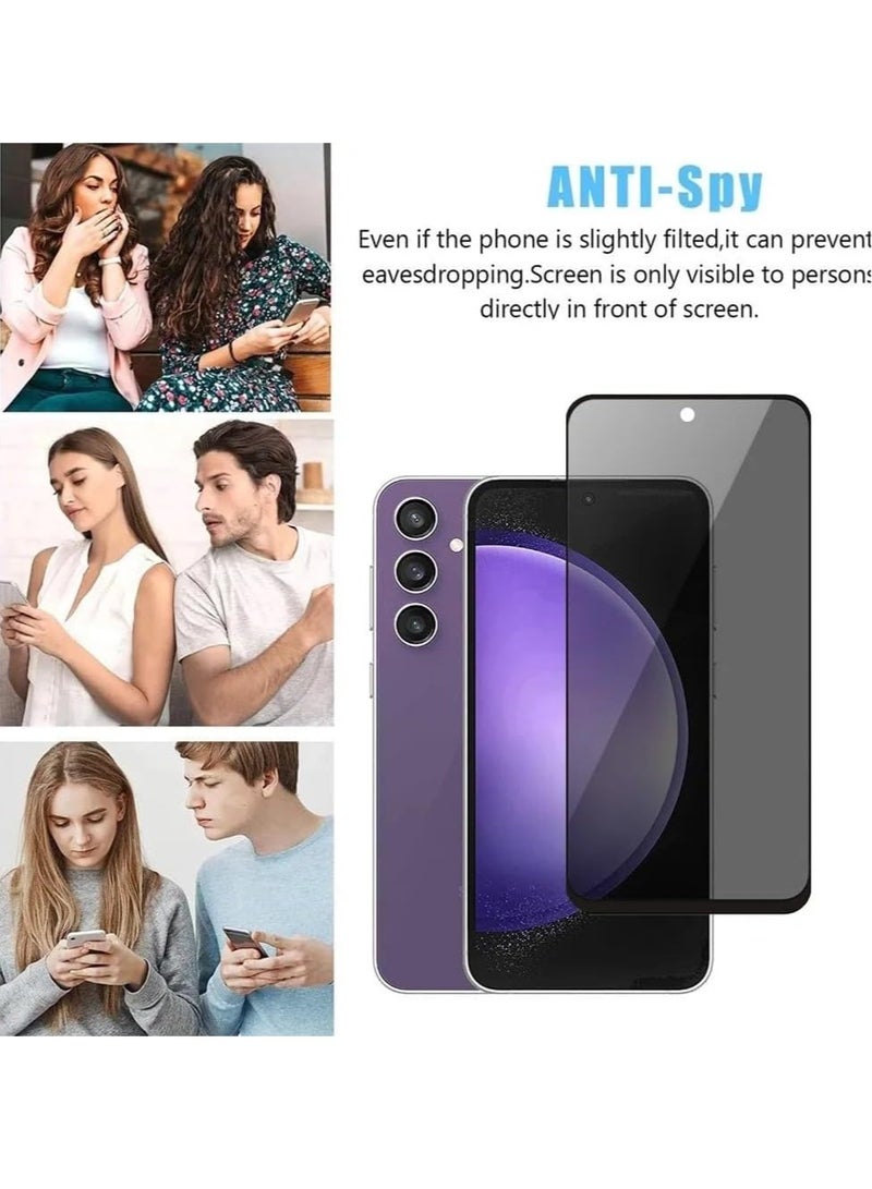 MIGOFAST Privacy Screen Protector for Samsung Galaxy A35 2024 Privacy Tempered Glass Privacy Screen Film [Case Friendly] [9H Hardness] [Anti-scratch] Anti-spy Tempered Glass Film for Galaxy A35 5g - Image 5