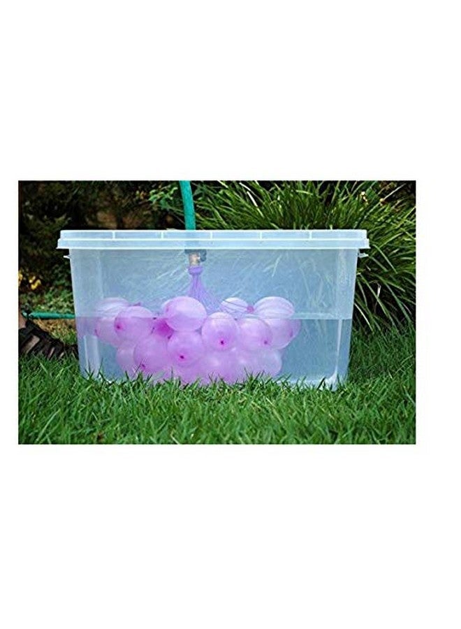 HK Balloons Original Holi Water Balloons/Multcolor Magic Water Balloon Maker - Fill & Tie The Whole Bunch of Water Balloons in Just 60 Seconds - No More Hassle (Free TAP Nozzel) (Pack of 555) - Image 4