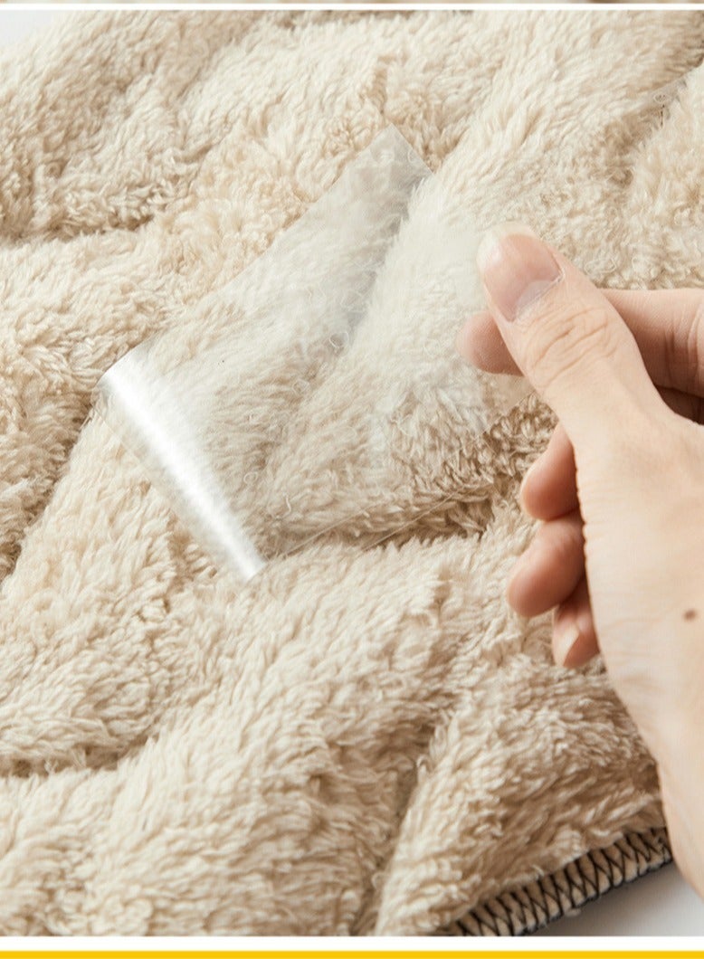 NIBEMINENT Men's Winter Warm Fleece Lined Pants Outdoor Sports Camping Straight Pants Hiking Pants Thicken Thermal Trousers - Image 3