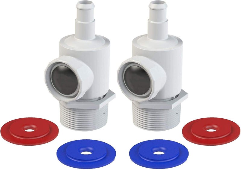 9-100-9001 UWF Connector Assembly Compatible with 380, 280, 180 Pool Cleaner Replacement Universal Wall Fitting Connector Assembly Part (2)