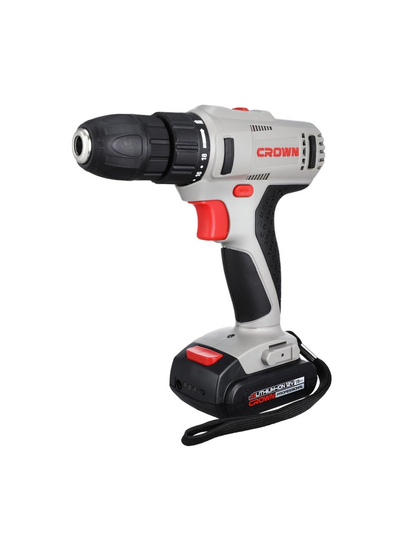 Crown drill 12 V - 2 batteries + charger - Image 2