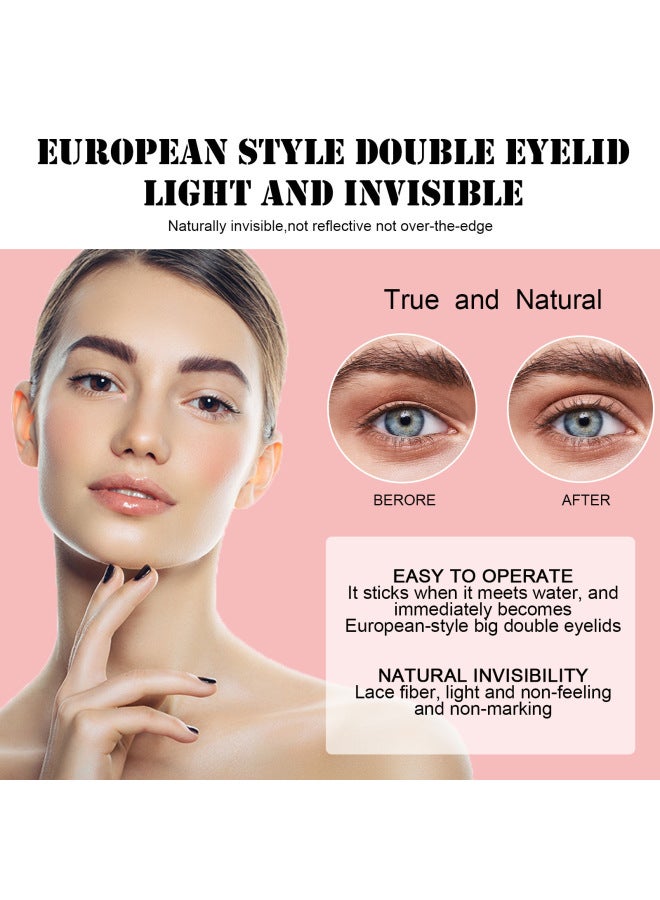 Eelhoe Lace Double Eyelid Sticker Natural Inner Double Swollen Eye Non-glue Lace Double Eyelid Sticker - Image 3