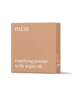 Paese Mattifying Powder with Argan Oil, Full Coverage Matte Finish, 03 beige  - Image 4
