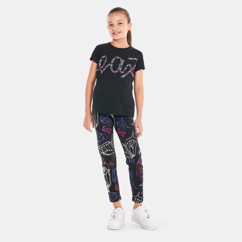 EA7 Emporio Armani Kids' Logo Series T-Shirt
