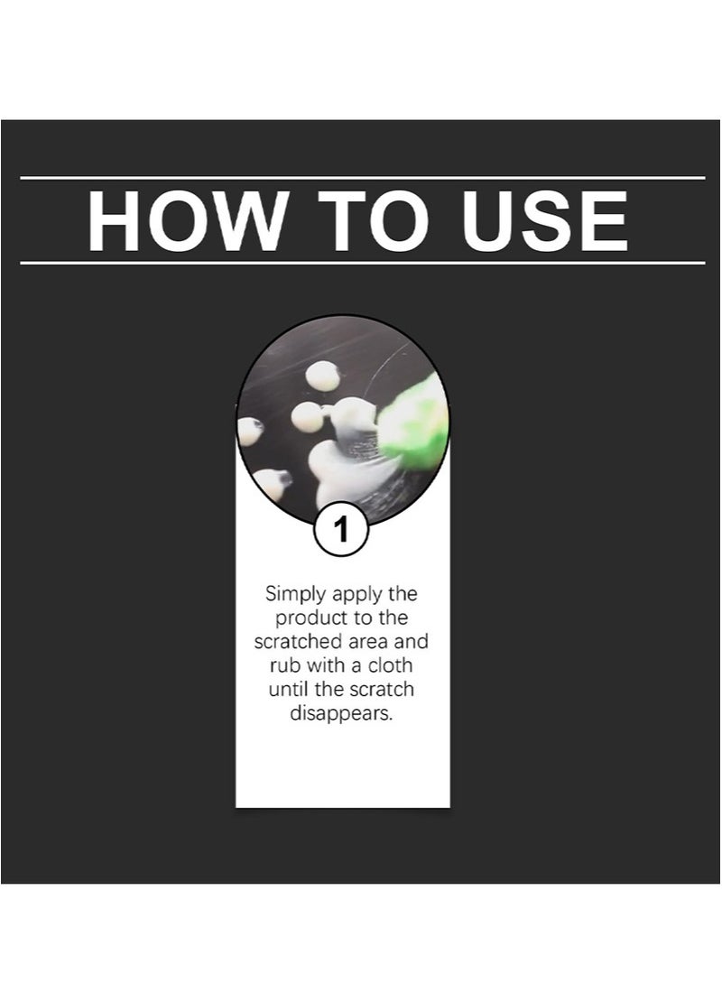 Jakehoe Musical Instrument Scratch Remover, Polishing And Refurbishing Scratch Treatment, Professional Scratch Repair, Suitable For Guitars, Pianos, Violins And Various Musical Instruments（100ml） - Image 3