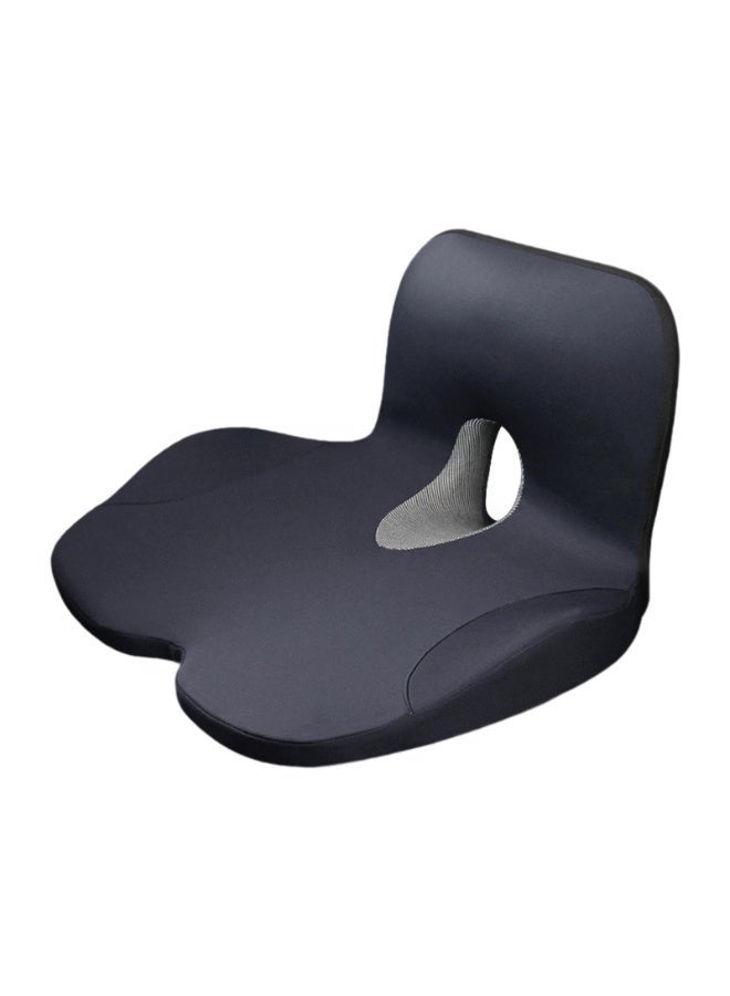 Arabest Memory Foam Seat Cushion for Office Chair, Tailbone Pain Relief Cushion for Long Sitting, Ergonomic Pressure Relief Chair Pad with Washable Cover for Office, Gaming Chair & Car Seat (Black Gray) ﻿ - Image 1