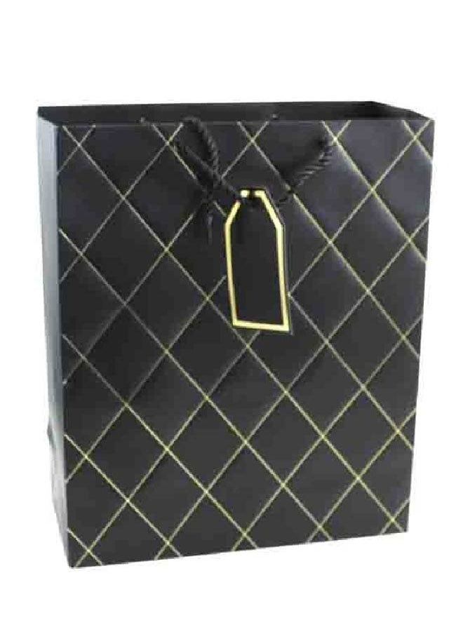 Share the Love General Paper Gift Bag Black - Medium 